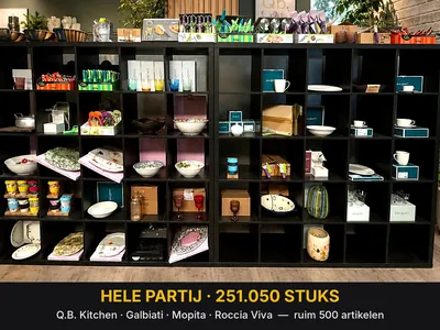 Stocklot Q.B. Küche & Galbiati Milano Küchenwaren – 251.050 Stk.