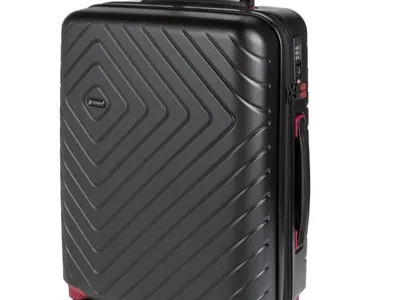 REISEKOFFER Carbon Black Posten Reise Koffer in Top Qualität + Top Design von einem namhaften deutschen Discounter: Menge: 660 Size: L / 61 Ltr. F
