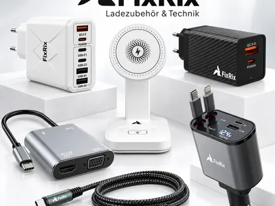 FixRix Elektronik-Bestandsauktion - Ladegeräte, Kabel, Powerbanks & Zubehör